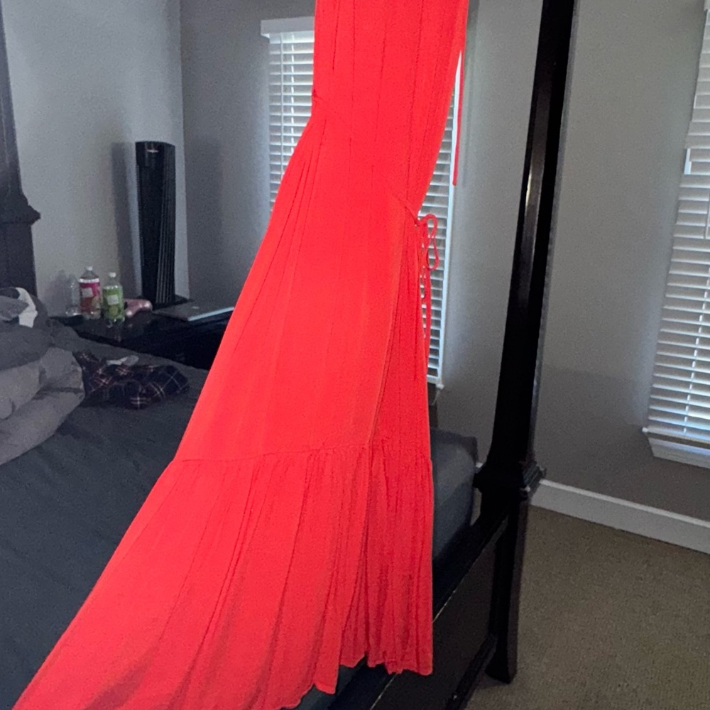 Banana Republic Scarlet Red Dress